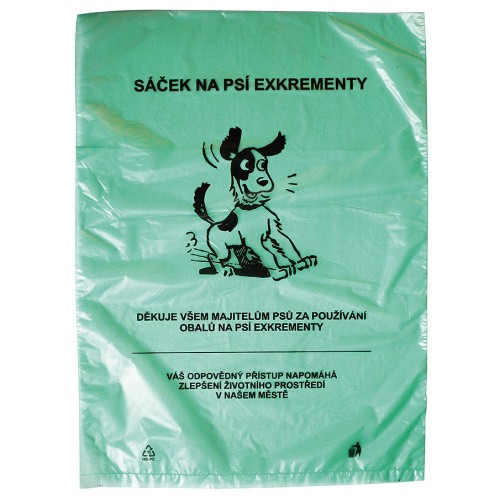 Sáčky na psí exkrementy